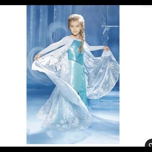 Chasing fireflies Elsa dress size small 4-6x